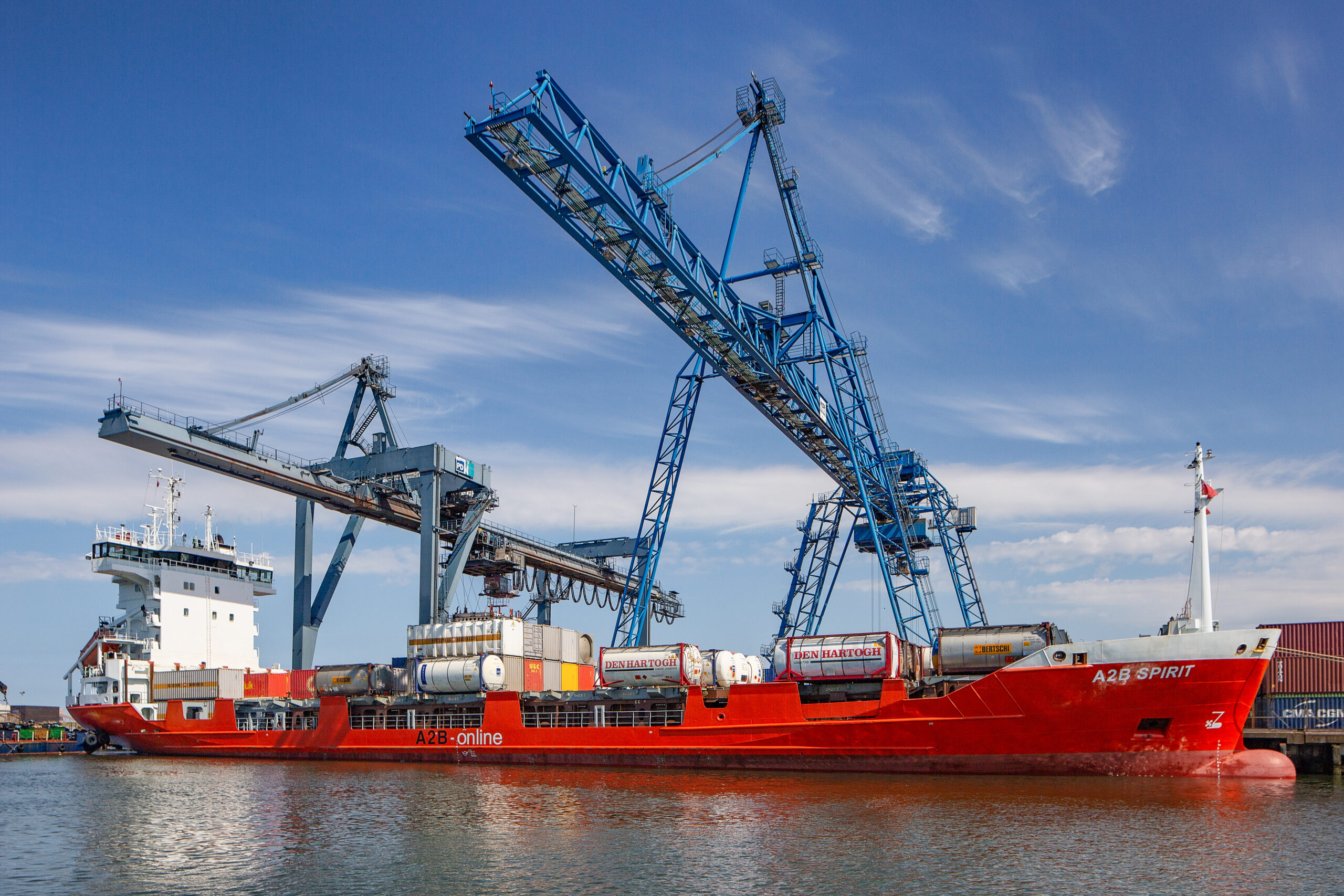 Pd Ports Boosts Vessel Calls With Additional Weekly Service From Europe 